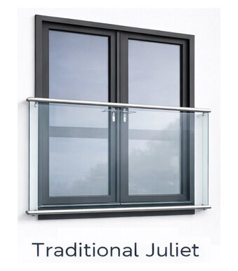 Traditional Juliet balcony